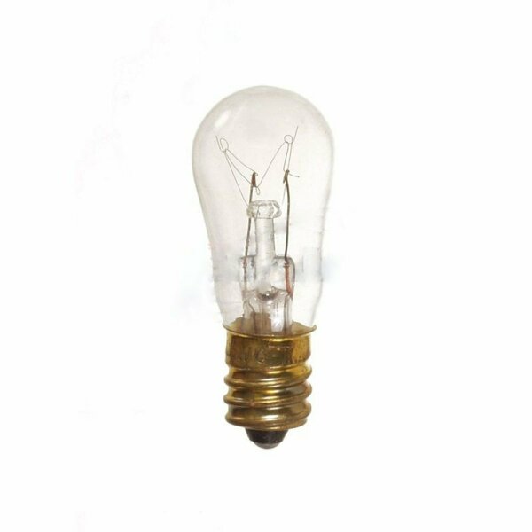 American Imaginations 6W Bulb Socket Light Bulb Clear Glass AI-37629